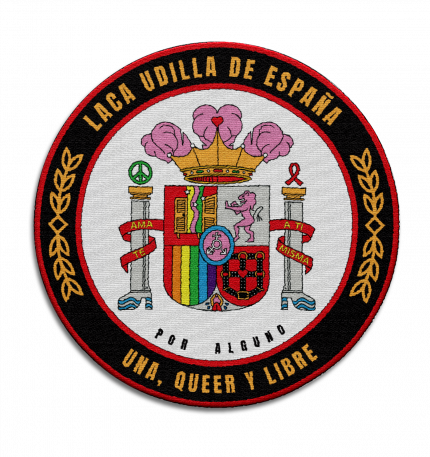 Parche Laca Udilla de España Negro