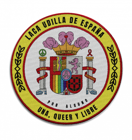 Parche Laca Udilla de España Amarillo