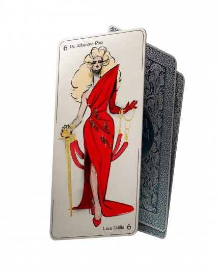TAROT ALFOMBRA ROJA LACA UDILLA