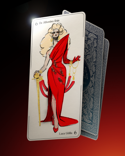 TAROT ALFOMBRA ROJA LACA UDILLA
