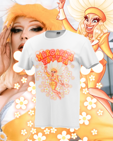Camiseta Margarita Kalifata Blanca