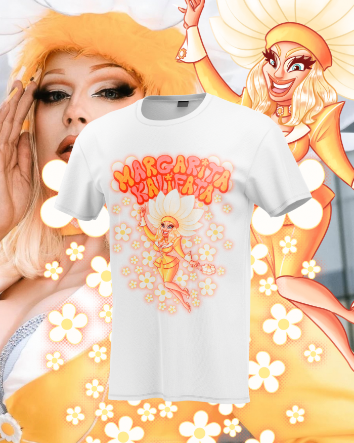 Camiseta Margarita Kalifata Blanca