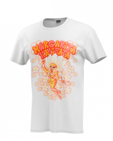 Camiseta Margarita Kalifata Blanca